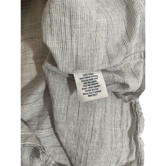 Urban Pipeline Mens Button Up Casual Linen Shirt Size‎ XXL - Picture 4 of 4